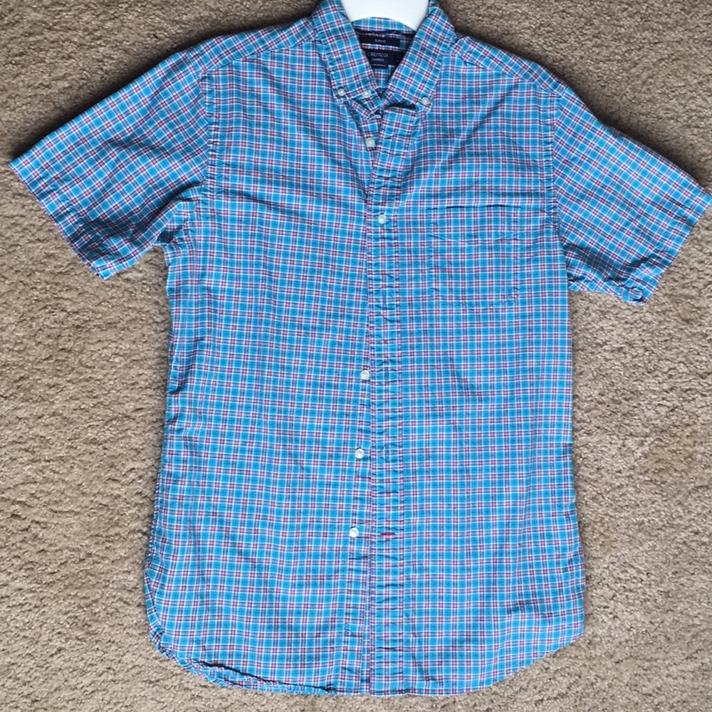 Cremieux Classics short sleeve button down